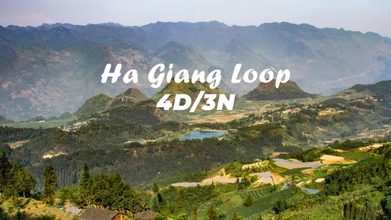 Ha Giang Loop 4 days tour — full loop