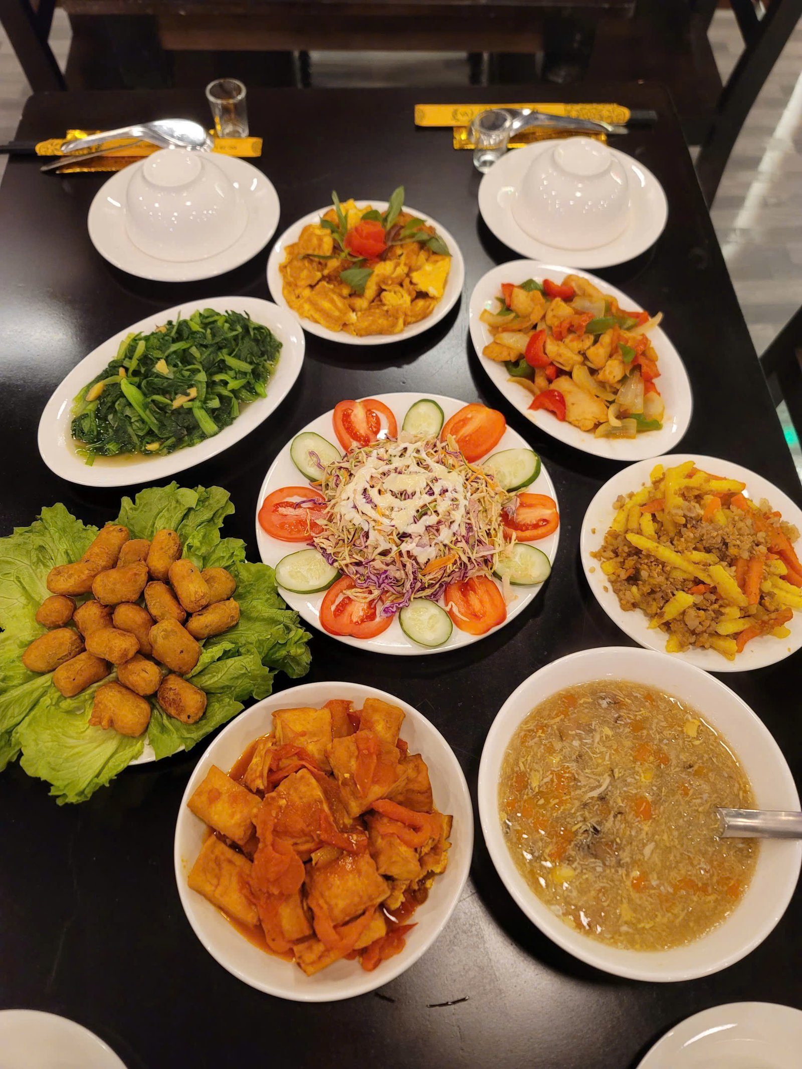 Vietnamese food on the Ha Giang Loop