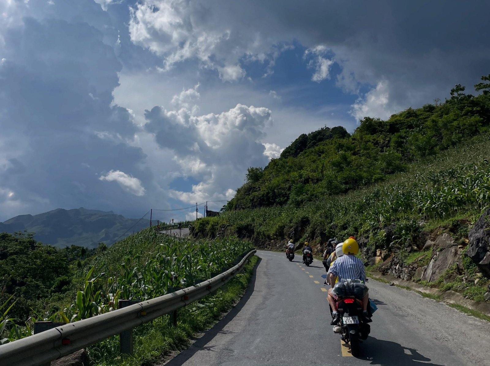 Breakfast before setting off on the Ha Giang Loop
